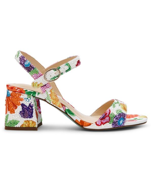 ベッツィジョンソン レディース シューズ サンダル アンクル Betsey Johnson Womens Tamy Ankle Strap Dressandals Bright Multi マルチカラ