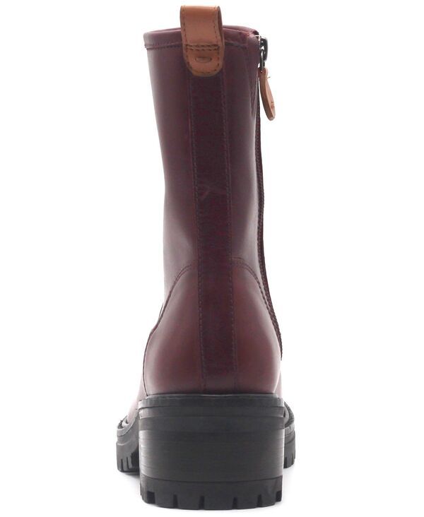 ジェントルソウルズ レディース シューズ ブーツ・レインブーツ Gentle Souls Womens Bailah Round Toe Booties Burgundy Leather バーガンディ