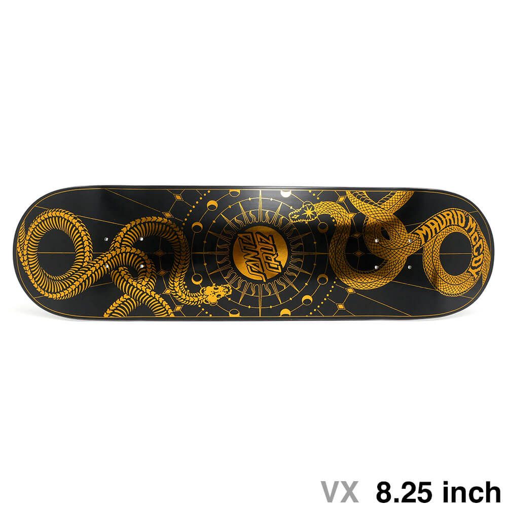 SANTA CRUZ DECK サンタクルーズ デッキ MAURIO MCCOY SNAKES SANTA CRUZ VX 8.25 TWIN　スケートボード スケボー