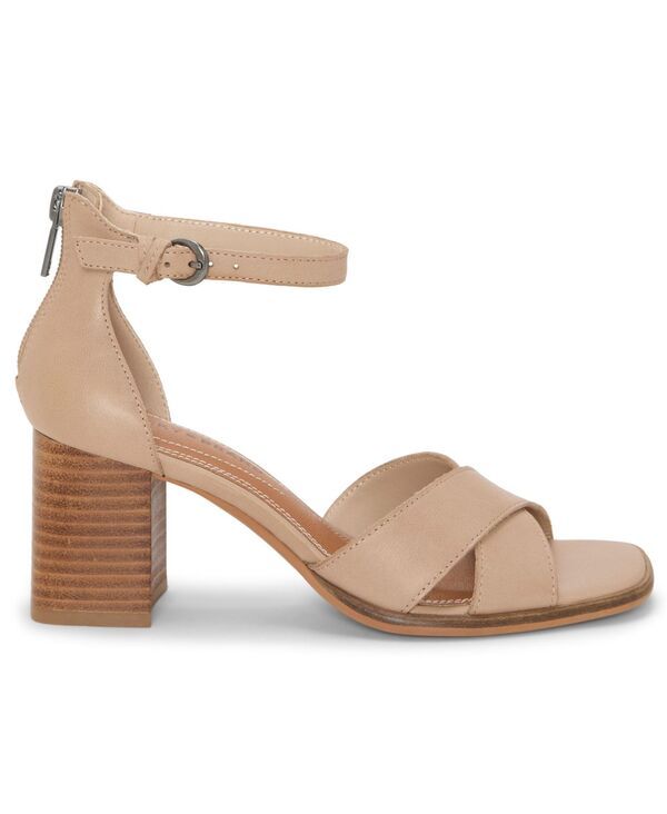 ラッキーブランド レディース シューズ サンダル ヒール Lucky Brand Womens Herrika Stacked Heel Crisscross Dressandalsmoke Gray