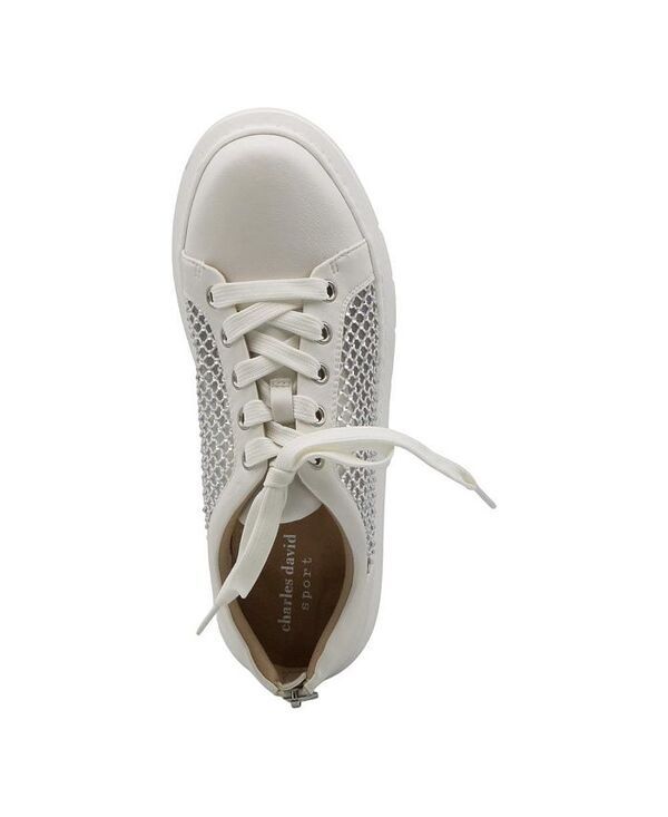 チャールズ・デイビッド レディース シューズ スニーカー Charles David Womens Sean White ホワイト