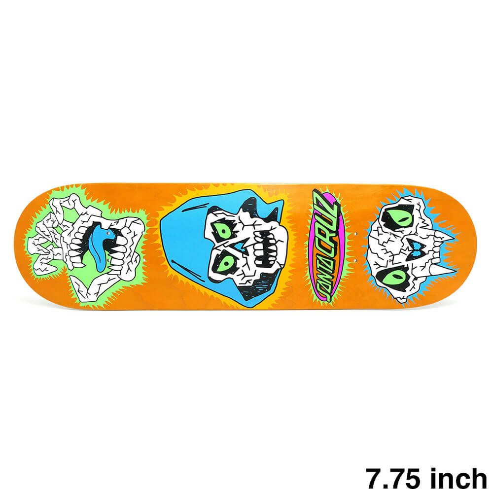 SANTA CRUZ DECK サンタクルーズ デッキ TEAM SCRIBBLE HEAD 7.75 FEELBASE　スケートボード スケボー
