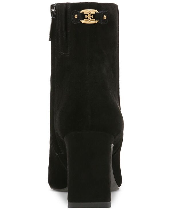サムエデルマン レディース シューズ ブーツ・レインブーツ Sam Edelman Womens Saige SnipToe Dress Booties Black Suede ブラック サムエデルマン レディース シューズ ブーツ・レインブーツ Sam Edelman Womens Saige SnipToe Dress Booties Black Suede ブラック