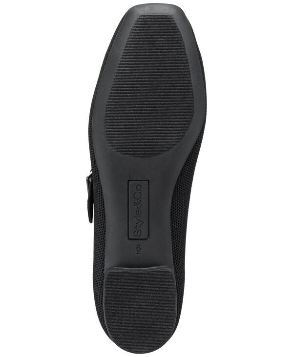 スタイルアンドコー レディース シューズ パンプス Style Co Womens Broadwayy Mary Jane Flats Black Knit ブラック スタイルアンドコー レディース シューズ パンプス Style Co Womens Broadwayy Mary Jane Flats Black Knit ブラック