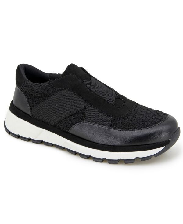 ケネスコール レディース シューズ スニーカー Kenneth Cole Reaction Womens Klancy Sneakers Black Crochet ブラック