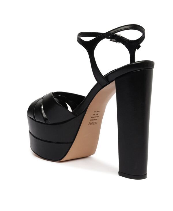 シュッツ レディース シューズ サンダル プラットフォーム Schutz Womens Keefa High Platform Sandals Black ブラック