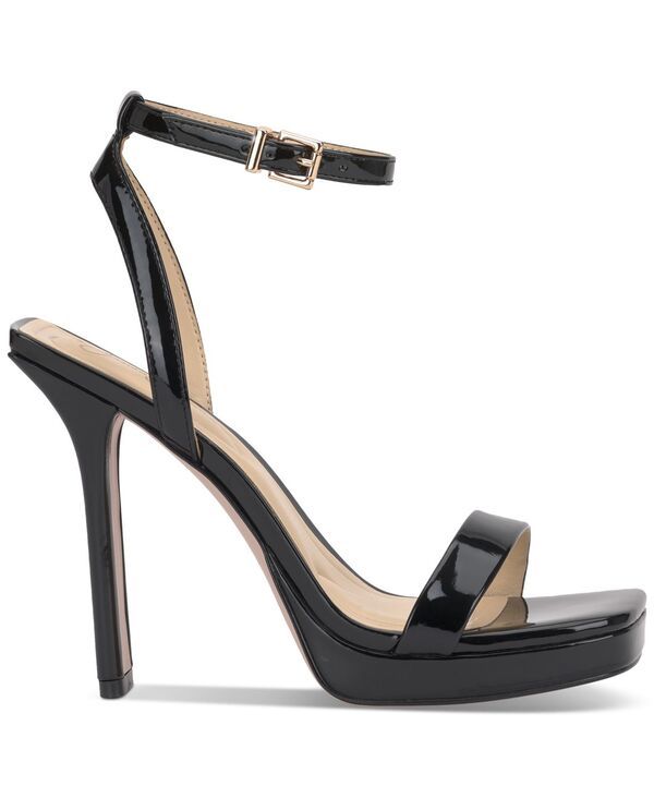 ジェシカシンプソン レディース シューズ サンダル プラットフォーム Jessica Simpson Adonia TwoPiece Platform Dress Sandals Black Pate