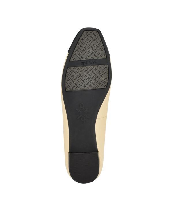 ナインウェスト レディース シューズ パンプス Nine West Womens Ollin 9X9 SlipOn Square Toe Dress Flats Light Natural Leath
