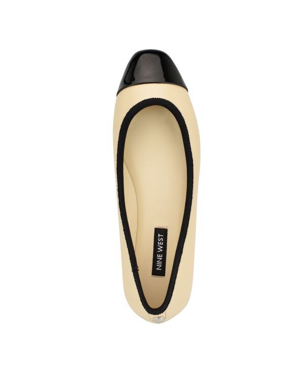 ナインウェスト レディース シューズ パンプス Nine West Womens Ollin 9X9 SlipOn Square Toe Dress Flats Light Natural Leath