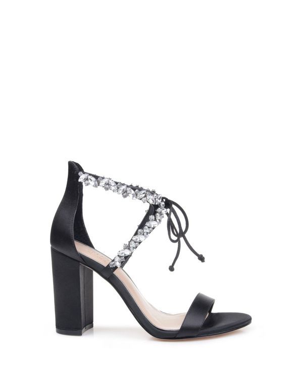 ジュウェルダグレイミシュカ レディース シューズ サンダル タイディテール ヒール Jewel Badgley Mischka Womens Thamar Rhinestone Tie Detail ジュウェルダグレイミシュカ レディース シューズ サンダル タイディテール ヒール Jewel Badgley Mischka Womens Thamar Rhinestone Tie Detail