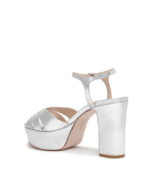 シュッツ レディース シューズ サンダル プラットフォーム Schutz Womens Keefa Platform Sandals Silver シルバー