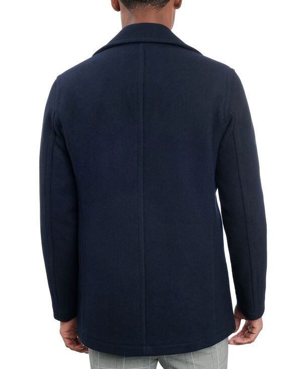 ロンドンフォグ メンズ アウター ジャケット・ブルゾン ウール コート London Fog Mens DoubleBreasted Wool Blend Peacoat Navy ネイビー ロンドンフォグ メンズ アウター ジャケット・ブルゾン ウール コート London Fog Mens DoubleBreasted Wool Blend Peacoat Navy ネイビー