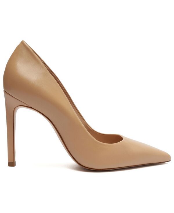 シュッツ レディース シューズ パンプス Schutz Womens Lou Pointed Toe Pumps Beige Leather ベージュ