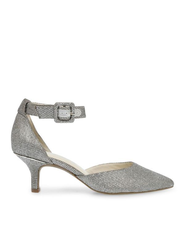 アンクライン レディース シューズ パンプス Anne Klein Womens Fabulist Pointed Toe Pumps Silver シルバー