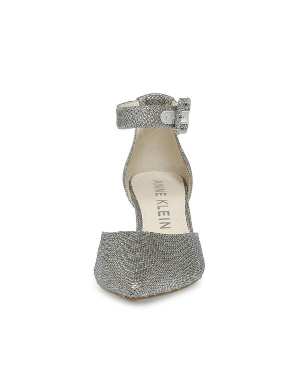アンクライン レディース シューズ パンプス Anne Klein Womens Fabulist Pointed Toe Pumps Silver シルバー