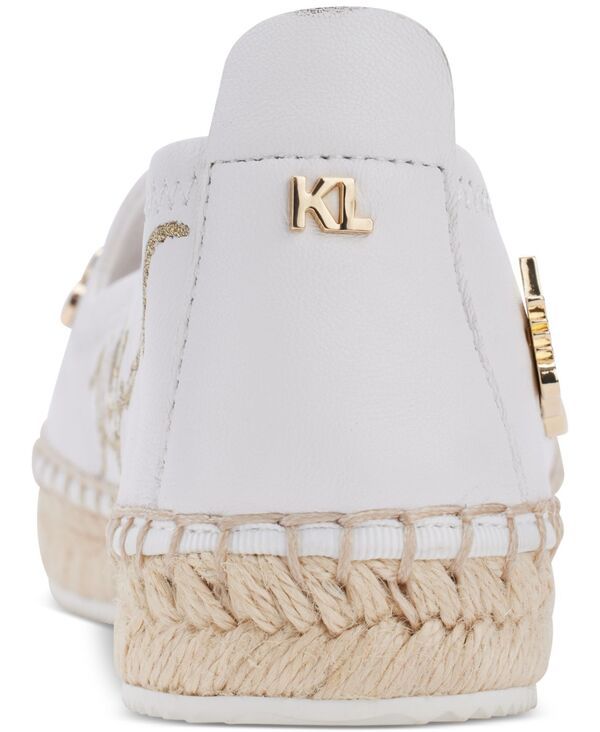 カール ラガーフェルド レディース シューズ パンプス KARLAGERFELD PARIS Womens Michaela Embellished SlipOn Espadrille Flats B カール ラガーフェルド レディース シューズ パンプス KARLAGERFELD PARIS Womens Michaela Embellished SlipOn Espadrille Flats B