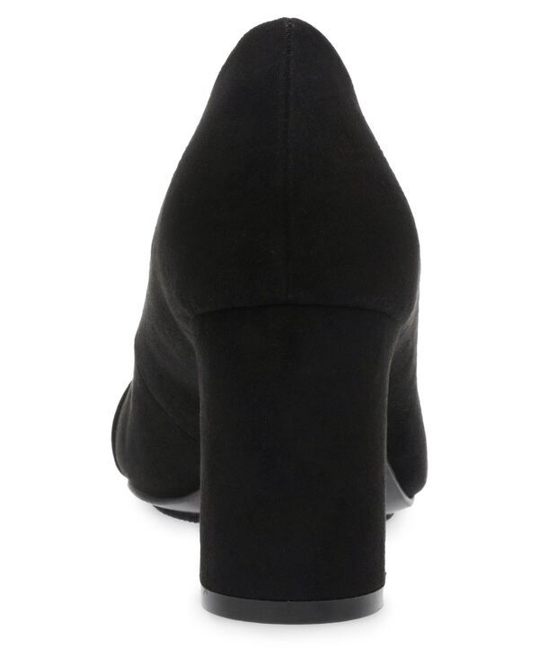 アンクライン レディース シューズ パンプス ヒール Anne Klein Womens Bentley Buckle Block Heel Pumps Black ブラック アンクライン レディース シューズ パンプス ヒール Anne Klein Womens Bentley Buckle Block Heel Pumps Black ブラック