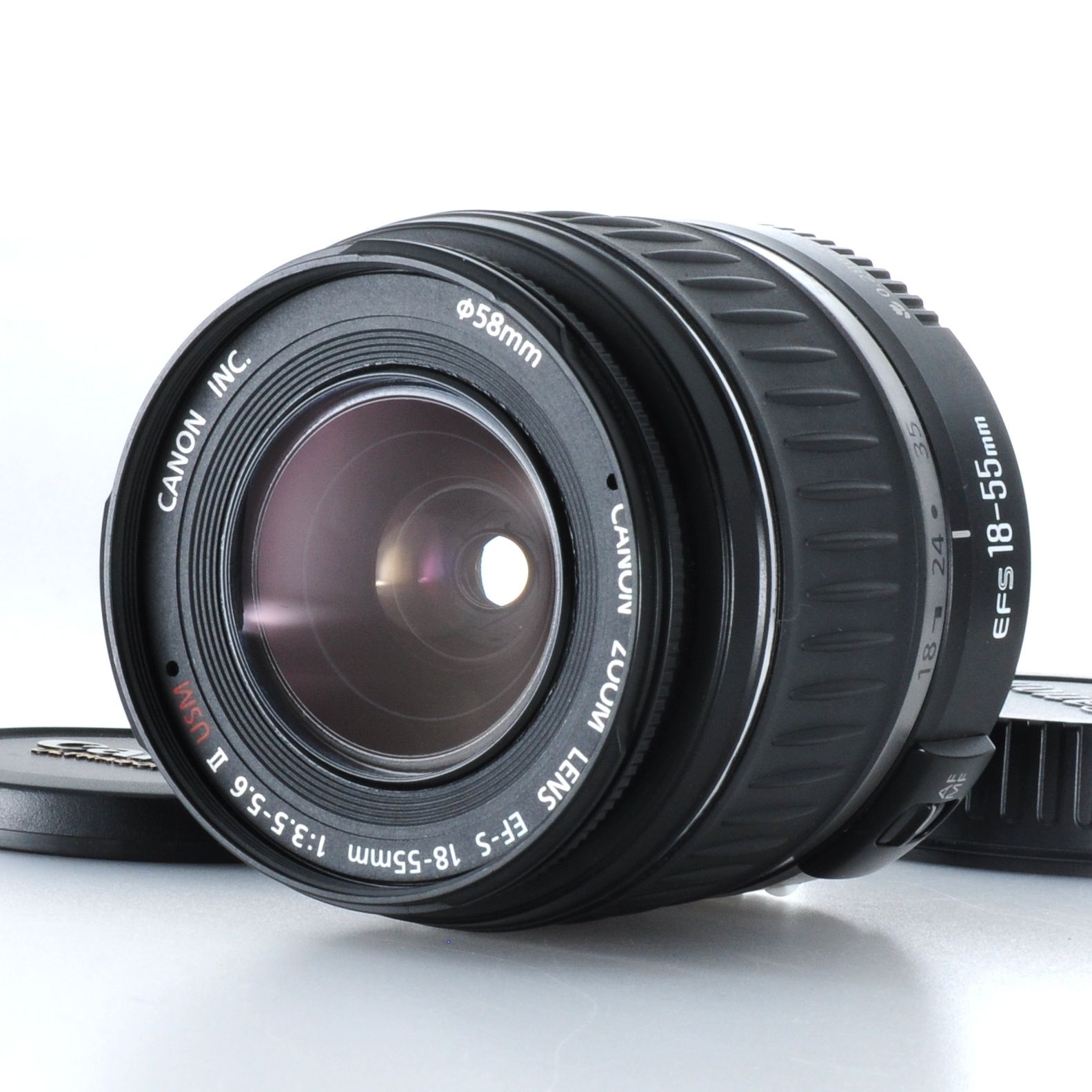 【キヤノン】Canon EF-S 18-55mm F3.5-5.6 II USM オートフォーカスズームレンズ #T747B