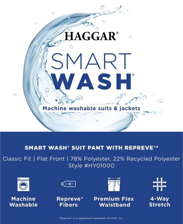 ハガー メンズ アウター ジャケット・ブルゾン ジャケット Haggar Mens Smart Washreg Classic Fit Suit Separates Jackets Midnight