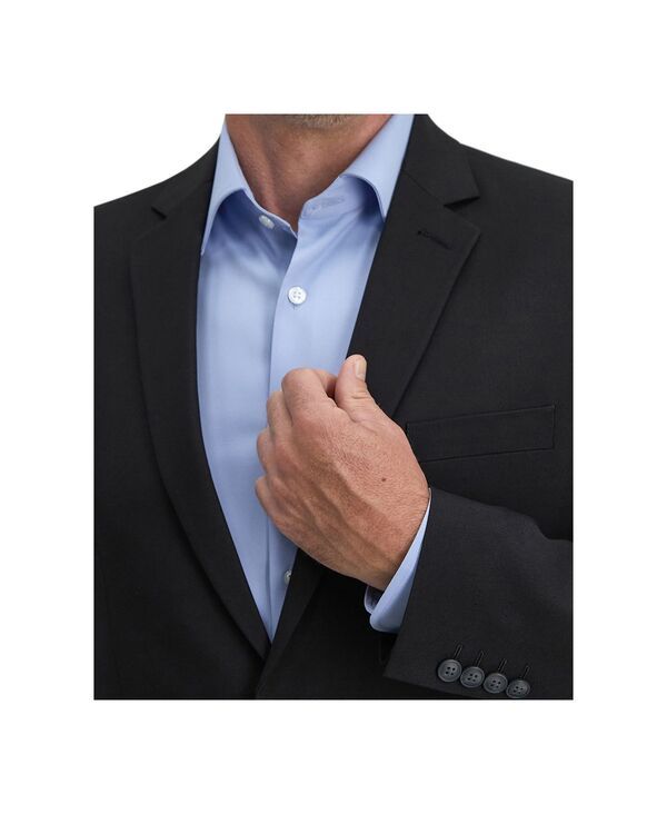 ハガー メンズ アウター ジャケット・ブルゾン ジャケット Haggar Mens Smart Washreg Classic Fit Suit Separates Jackets Black ブラッ ハガー メンズ アウター ジャケット・ブルゾン ジャケット Haggar Mens Smart Washreg Classic Fit Suit Separates Jackets Black ブラッ