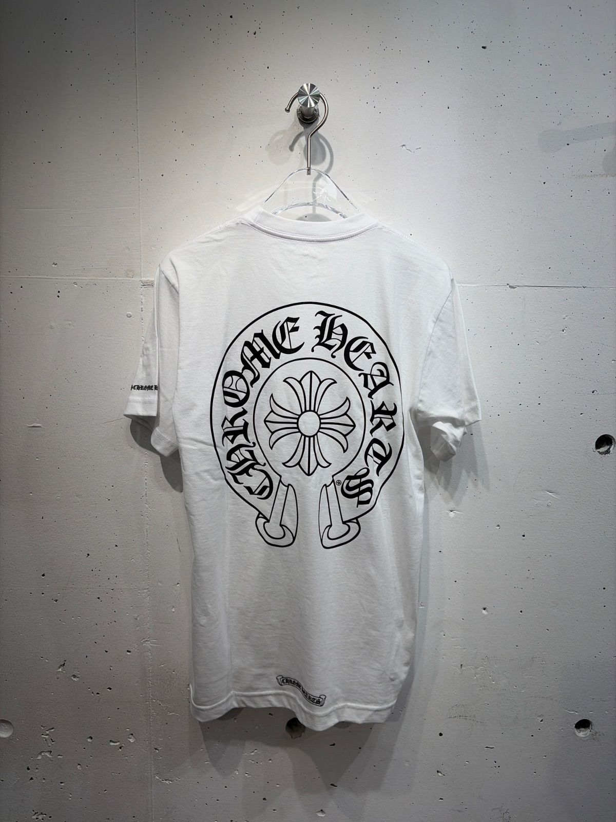 新品　CHROME HEARTS クロムハーツ　Horseshoe Logo T-Shirt　ホースシューロゴTシャツ　半袖