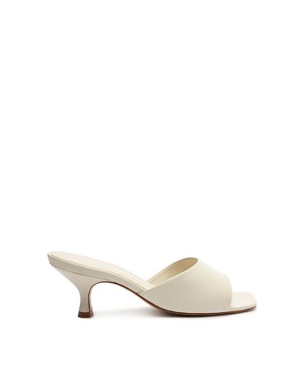 シュッツ レディース シューズ サンダル Schutz Womens Dethalia Mid Stiletto Sandals White ホワイト