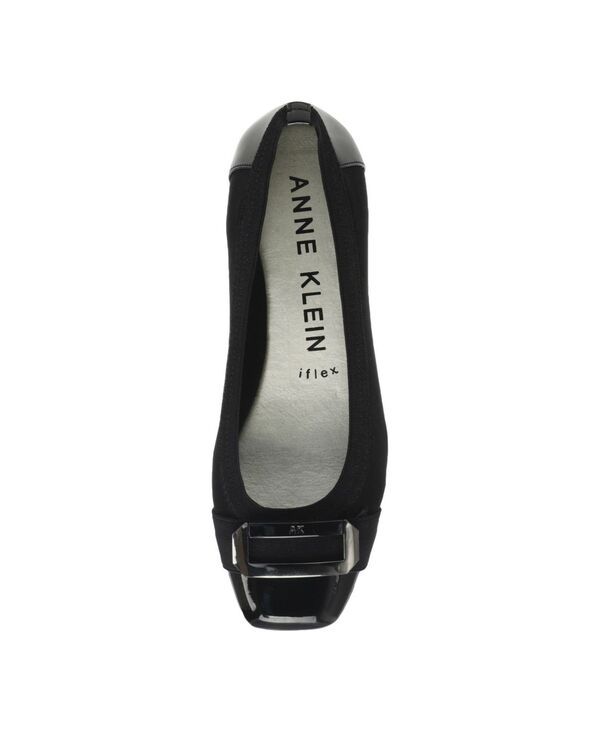 アンクライン レディース シューズ パンプス Anne Klein Womens Uplift Sport Buckle Ballet Flats Black ブラック アンクライン レディース シューズ パンプス Anne Klein Womens Uplift Sport Buckle Ballet Flats Black ブラック
