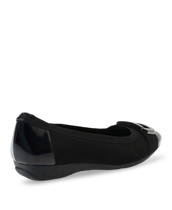 アンクライン レディース シューズ パンプス Anne Klein Womens Uplift Sport Buckle Ballet Flats Black ブラック アンクライン レディース シューズ パンプス Anne Klein Womens Uplift Sport Buckle Ballet Flats Black ブラック