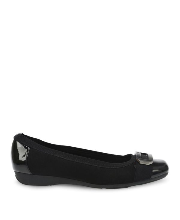アンクライン レディース シューズ パンプス Anne Klein Womens Uplift Sport Buckle Ballet Flats Black ブラック アンクライン レディース シューズ パンプス Anne Klein Womens Uplift Sport Buckle Ballet Flats Black ブラック