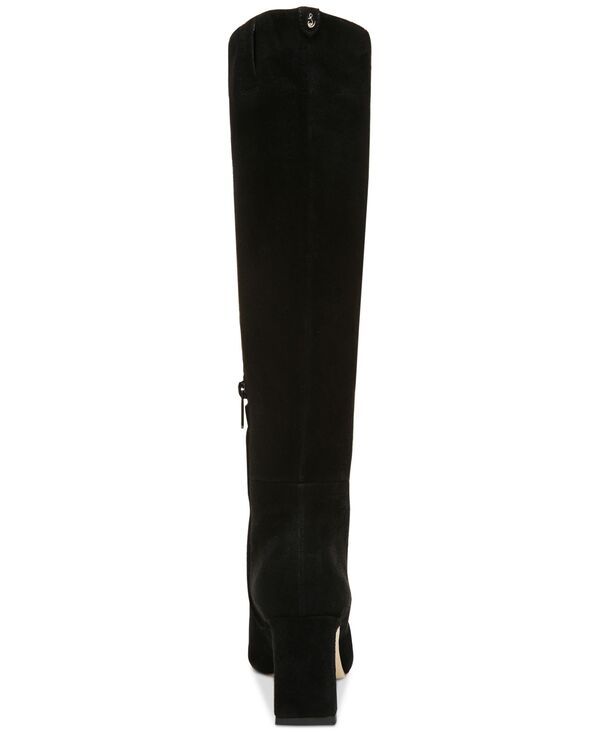 サムエデルマン レディース シューズ パンプス ブーツ Sam Edelman Sylvia SnipToe KneeHigh Dress Boots Regular Wide Calf Black