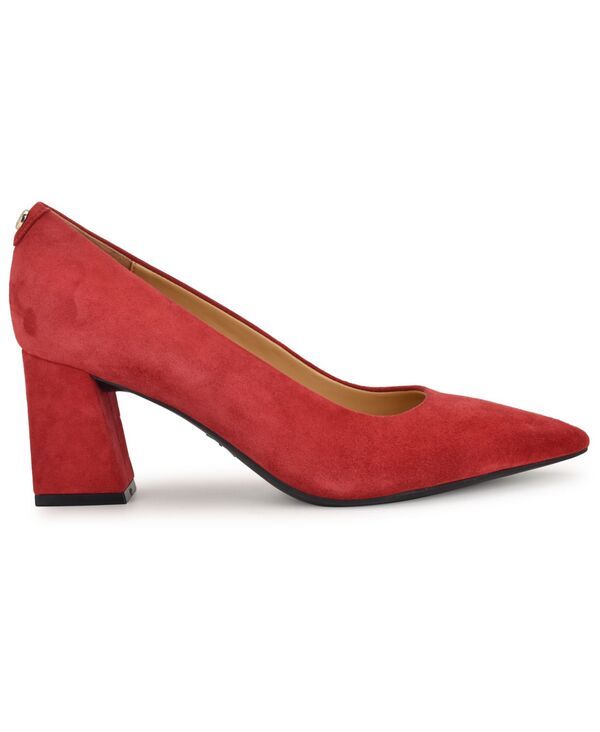 ナインウェスト レディース シューズ パンプス Nine West Womens Kalore 9X9 SlipOn Dress Pumps Red Suede レッド