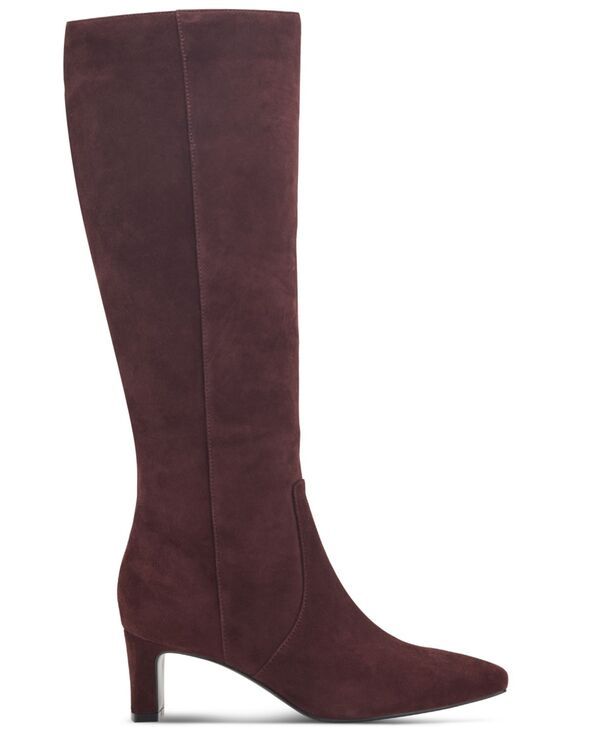 ロックポート レディース シューズ ブーツ・レインブーツ スエード ブーツ Rockport Womens Mabel WideCalf Suede Dress Boots Burgundy Sued