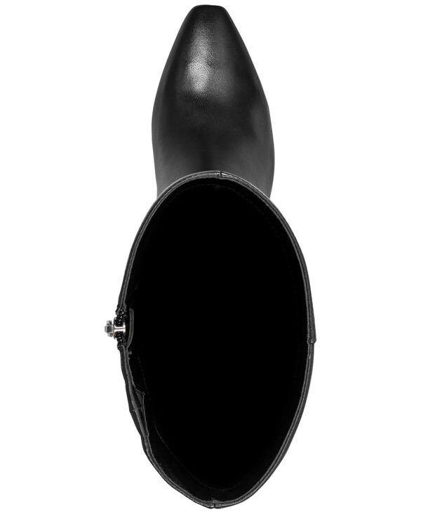 ロックポート レディース シューズ ブーツ・レインブーツ レザー Rockport Womens Mabel WideCalf Leather Dress Boots Black Leather ブラ