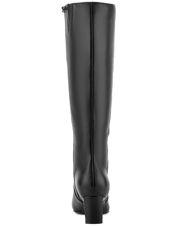 ロックポート レディース シューズ ブーツ・レインブーツ レザー Rockport Womens Mabel WideCalf Leather Dress Boots Black Leather ブラ