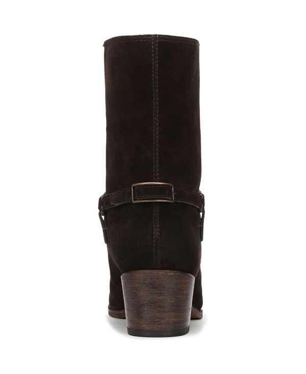 フランコサルト レディース シューズ ブーツ・レインブーツ Franco Sarto Womens Kian Round Toe Pull On Short Boots Umber Brown Sue