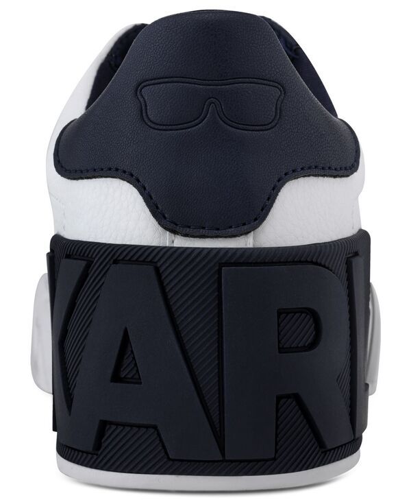 カール ラガーフェルド レディース シューズ スニーカー レース KARL LAGERFELD PARIS Womens Melora LaceUp Sneakers Bright WhiteNavy