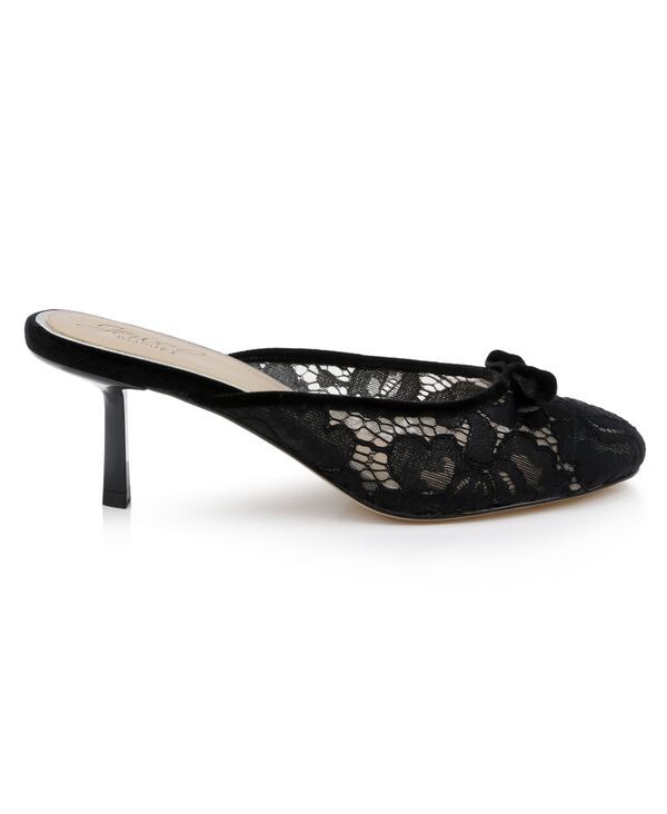 ジュウェルダグレイミシュカ レディース シューズ パンプス Jewel Badgley Mischka Womens Elliott Evening Mules Black ブラック