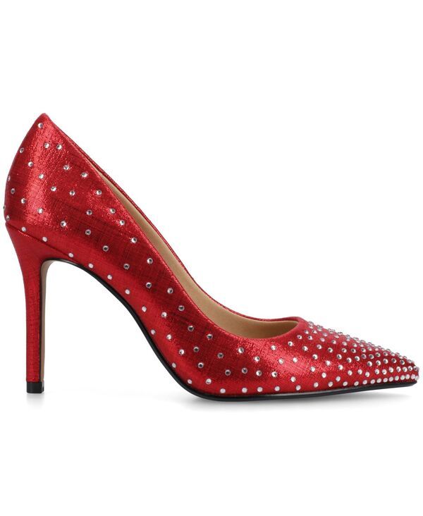 ジュルネ コレクション レディース シューズ パンプス Journee Collection Womens Venus Pointed Toe Comfort Dress Pumps Red レッド