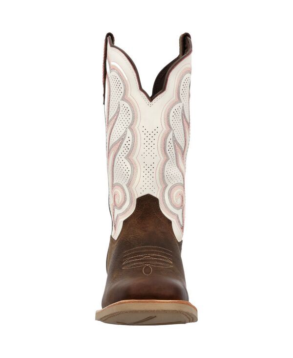 ドゥランゴ レディース シューズ ブーツ・レインブーツ Durango Lady Rebel Pro Womens White Ventilated Western Boot Trail brown ドゥランゴ レディース シューズ ブーツ・レインブーツ Durango Lady Rebel Pro Womens White Ventilated Western Boot Trail brown