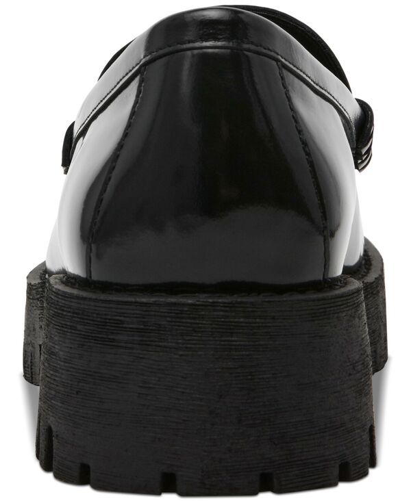 スティーブ マデン レディース シューズ パンプス ローファー Steve Madden Womens Langsten LugSole Tailored Loafers Black Box ブラック スティーブ マデン レディース シューズ パンプス ローファー Steve Madden Womens Langsten LugSole Tailored Loafers Black Box ブラック