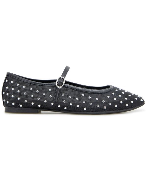 ケネスコール レディース シューズ パンプス メッシュ Kenneth Cole New York Womens Jasper Mesh Mary Jane Ballet Flats Black Me