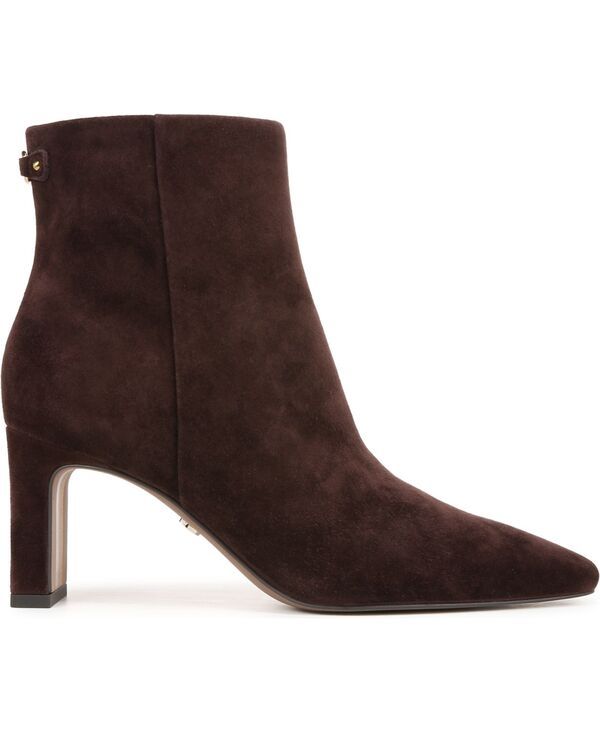 サムエデルマン レディース シューズ ブーツ・レインブーツ アンクル ブーツ Sam Edelman Womens Saige Zipper Ankle Booties Cafe Noir Suede