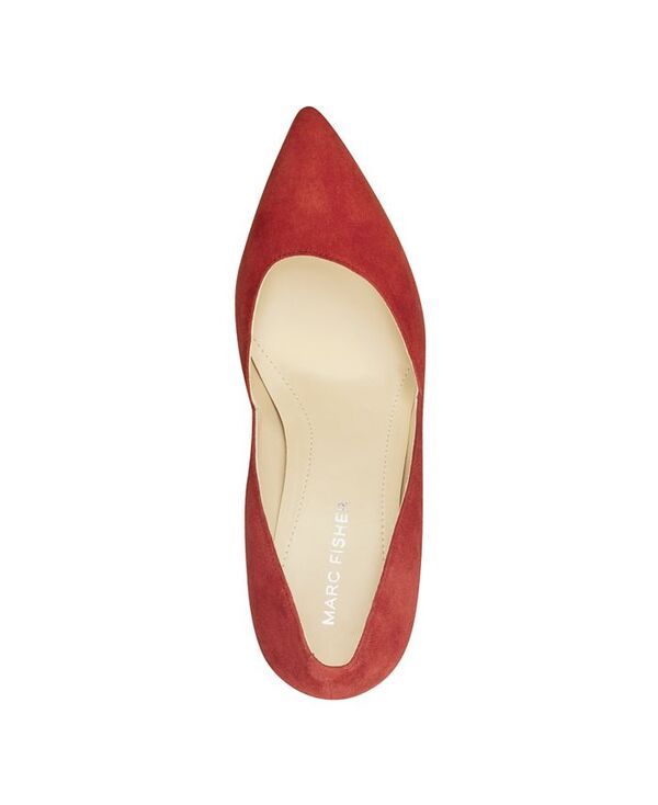 マークフィッシャー レディース シューズ パンプス Marc Fisher Womens Tuscany Slip On Stiletto Dress Pumps Red Suede レッド