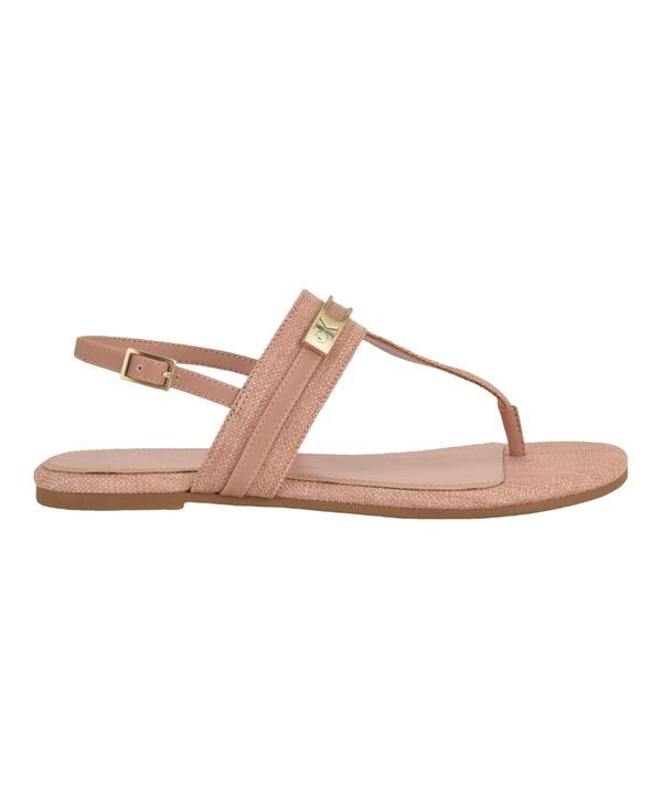 カルバンクライン レディース シューズ サンダル Calvin Klein Womens Bettia Flat Slingback Sandals Light Pink ピンク カルバンクライン レディース シューズ サンダル Calvin Klein Womens Bettia Flat Slingback Sandals Light Pink ピンク