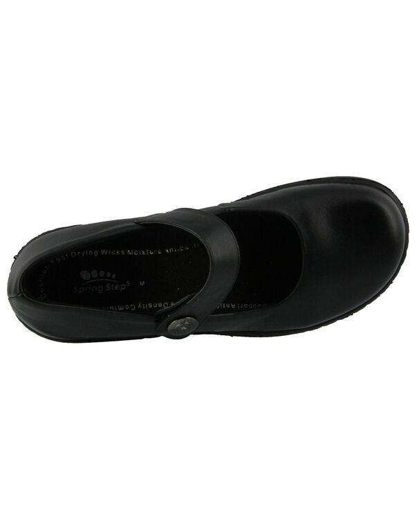スプリングステップ レディース シューズ パンプス レザー Spring Steprofessional Wisteria Leather Mary Jane Work Shoe with Remov