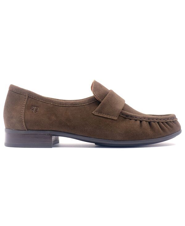 ジェントルソウルズ レディース シューズ パンプスエード ローファー Gentle Souls Womens Crew Suede Loafers Mossuede ジェントルソウルズ レディース シューズ パンプスエード ローファー Gentle Souls Womens Crew Suede Loafers Mossuede