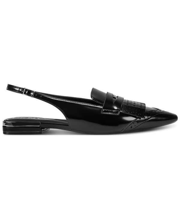 ダナ キャラン ニューヨーク レディース シューズ パンプス DKNY Womens Caxine Slingback Flats Black ブラック