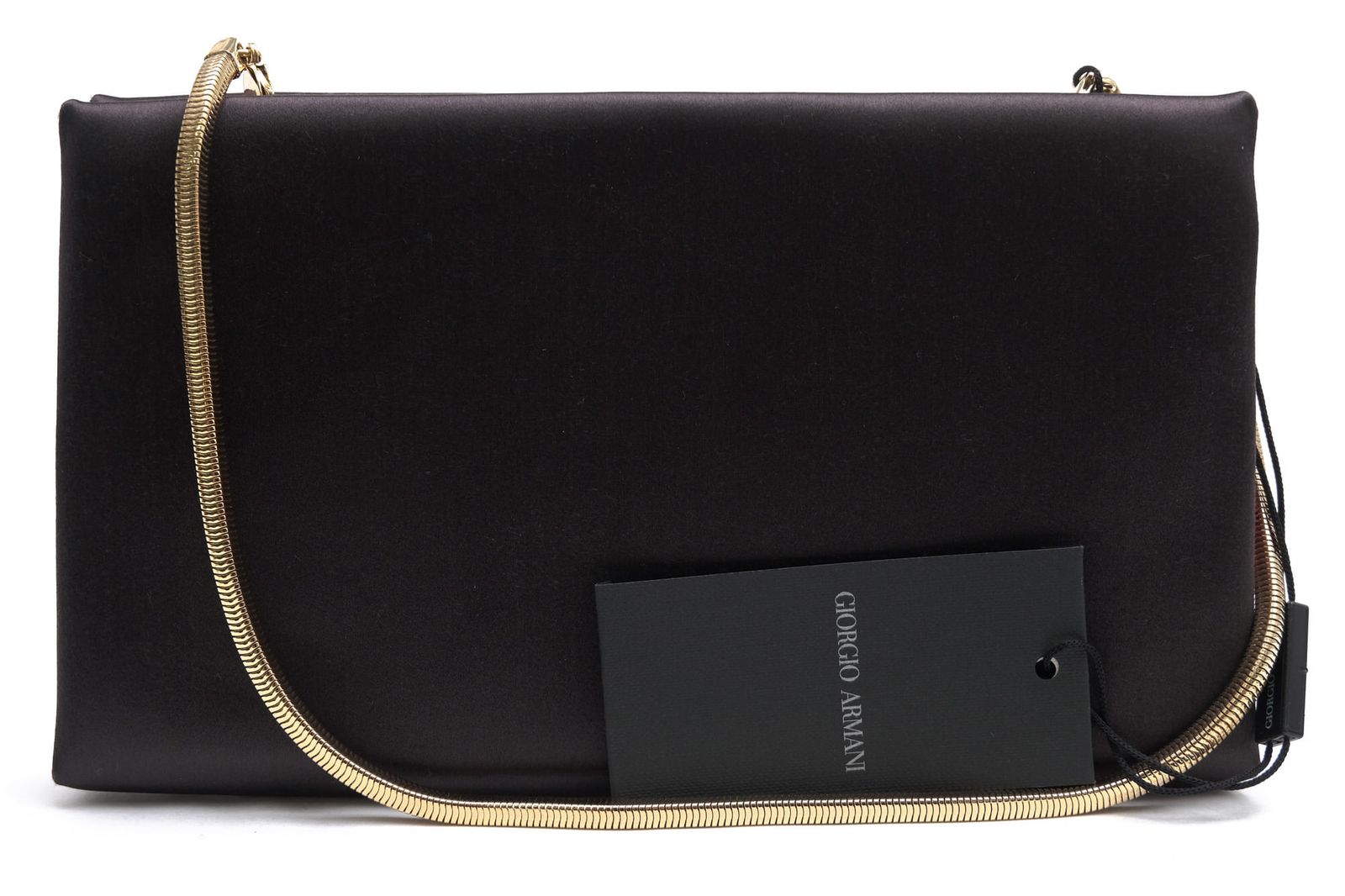 アルマーニ／GIORGIO ARMANI バッグ セカンドバッグ クラッチバッグ 鞄 レディース 女性 女性用 シルク グレー 灰色 YGWL02 YD306 POCHETTE RASO パーティーバッグ 2WAY ショルダーバッグ