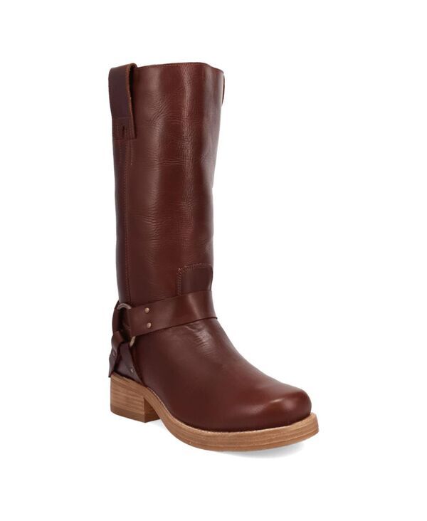 ディンゴ メンズ シューズ ブーツ・レインブーツ レザー Dingo Mens Rip Leather Boot Brown ブラウン