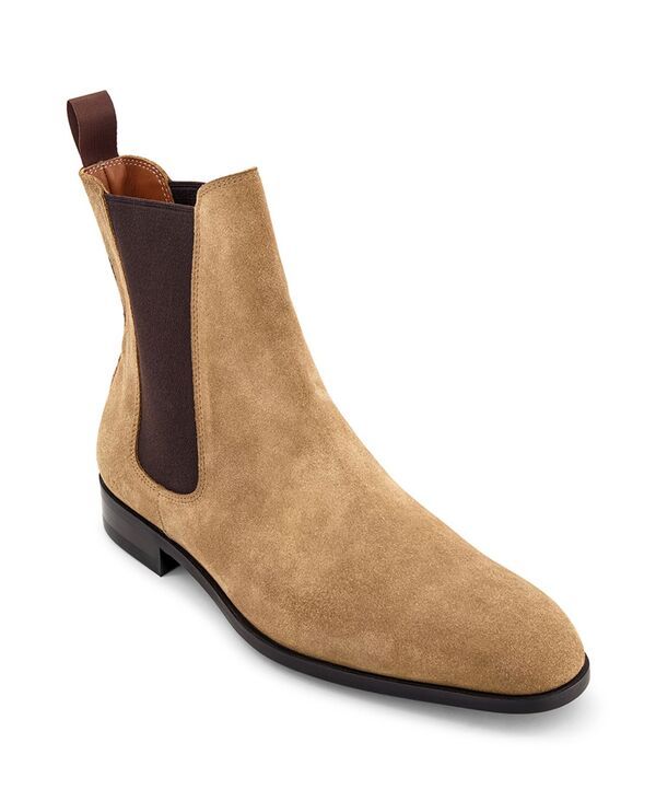 アンソニー ヴィア メンズ シューズ ブーツ・レインブーツ チェルシー Anthony Veer Mens Ashford Chelsea Slip On Boots Beige ベージュ